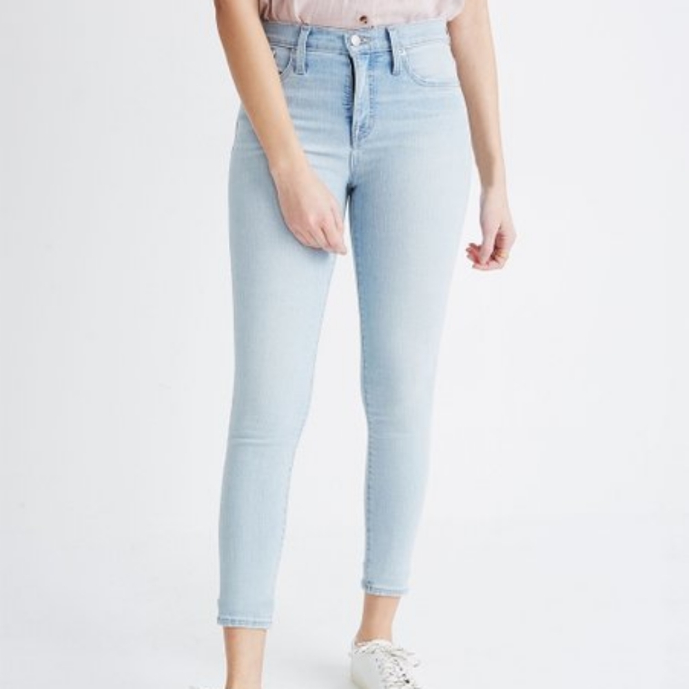 Madewell 9" Midrise Crop Skinny Coolmax
